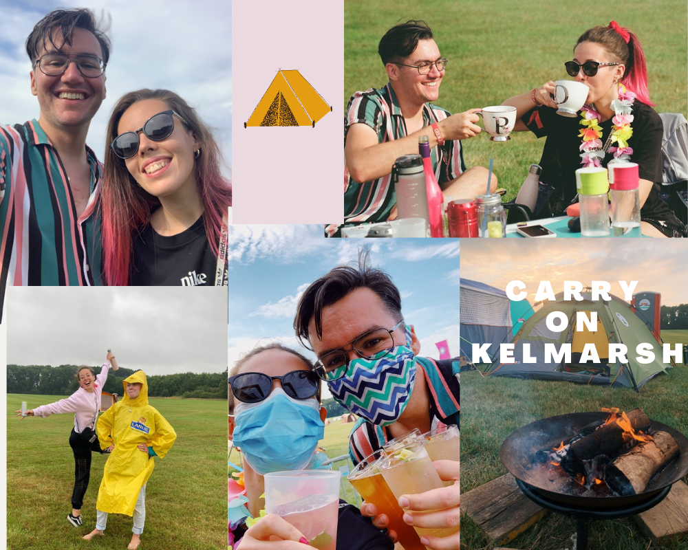 photo collage of Carry on Kelmarsh 2020
