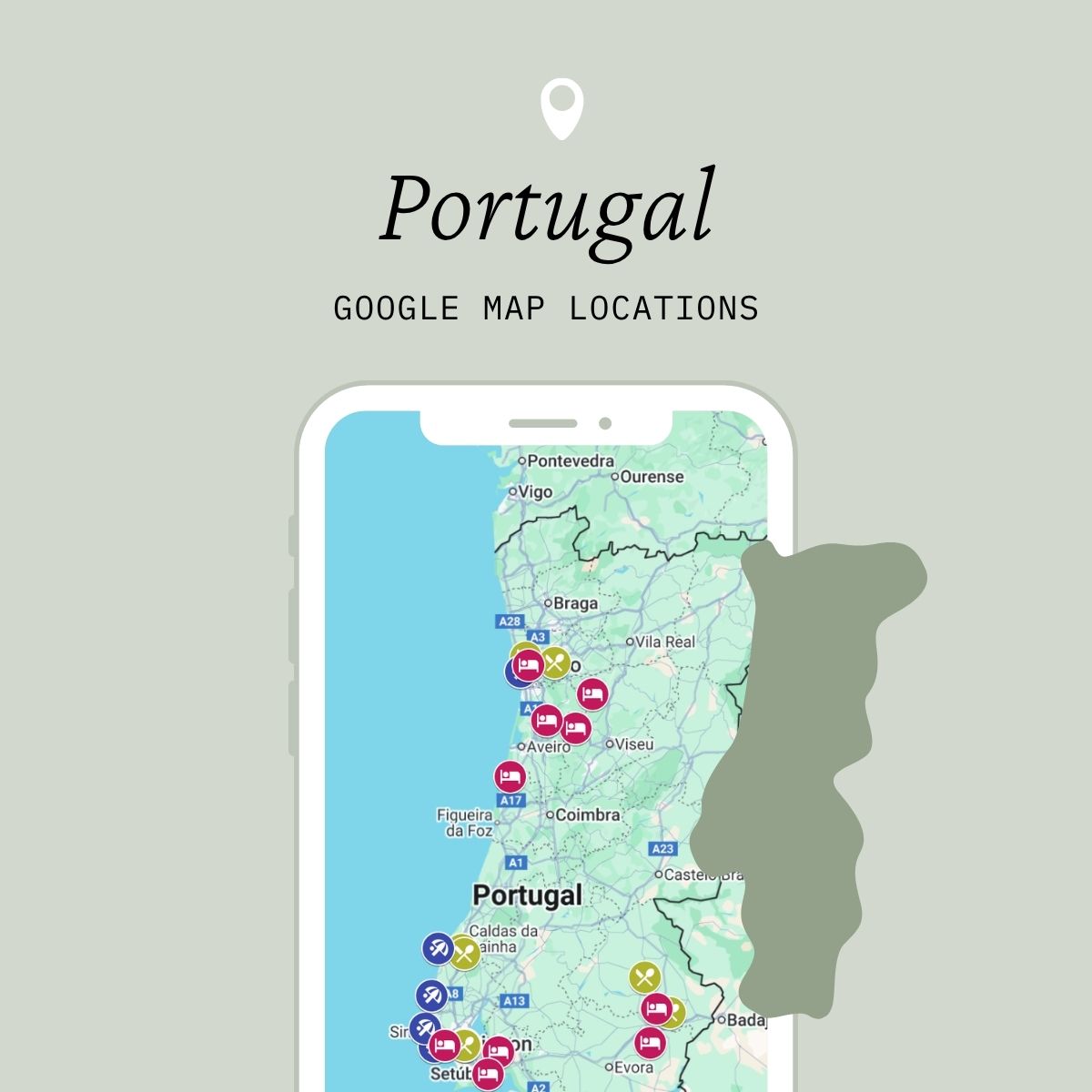 Portugal Map Locations