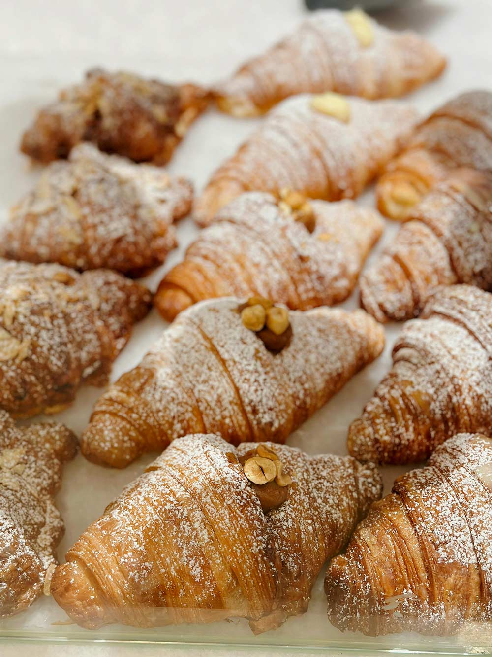 Orange Cream Filled Croissants